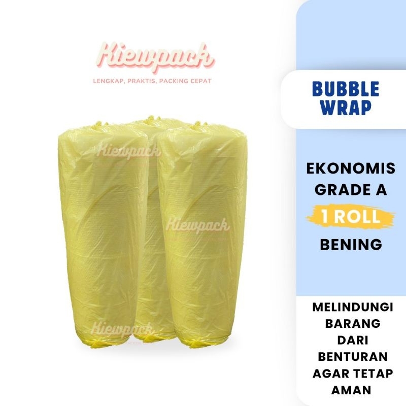 

Bubble wrap Roll Bening Ekonomis Malang - Bening (1 Roll)