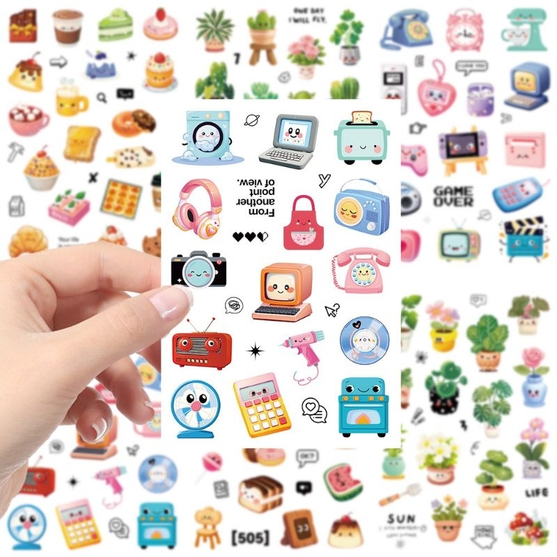 

Sticker Lucu Bisa Untuk Dekorasi Hp, Storage Box, Laptop