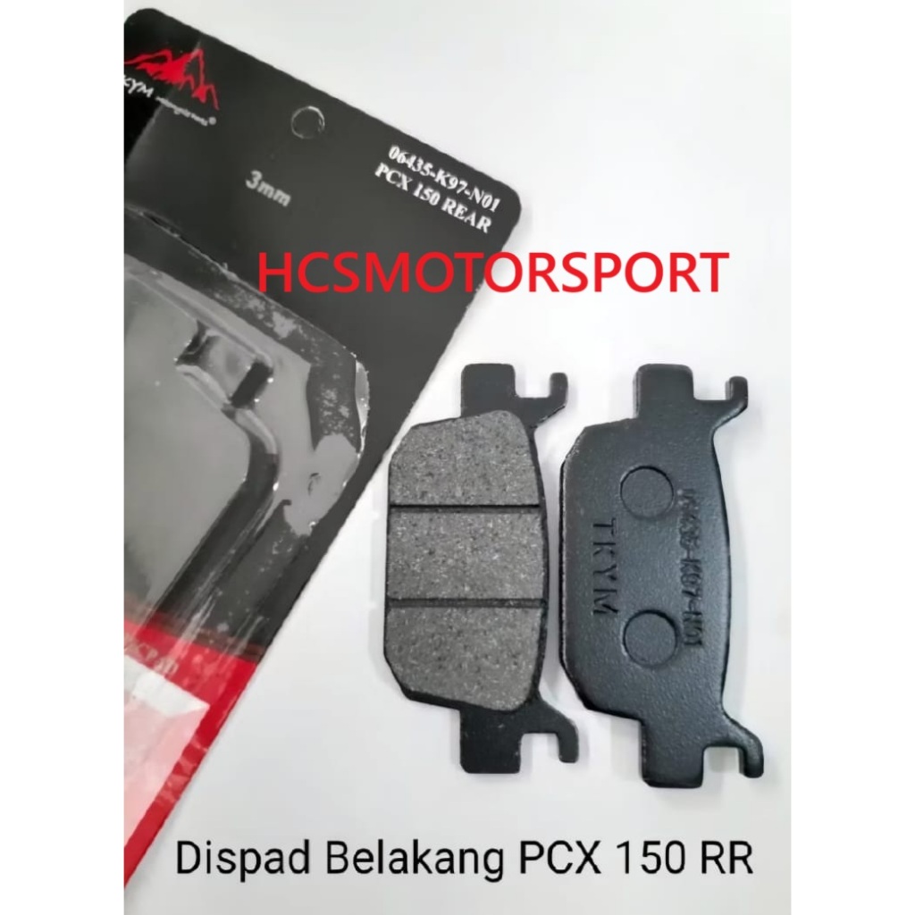 DISC PAD KAMPAS REM BELAKANG PCX 150 MERK TAKAYAMA ORI