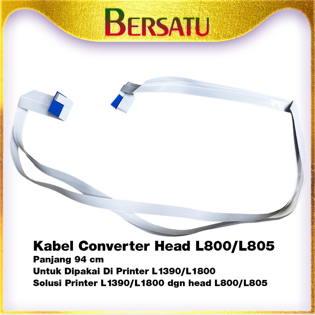 Kabel Head Converter dari L1800 / 1390 ke Head L800 Flexibel / Flexible Cable Printhead Fleksibel Co
