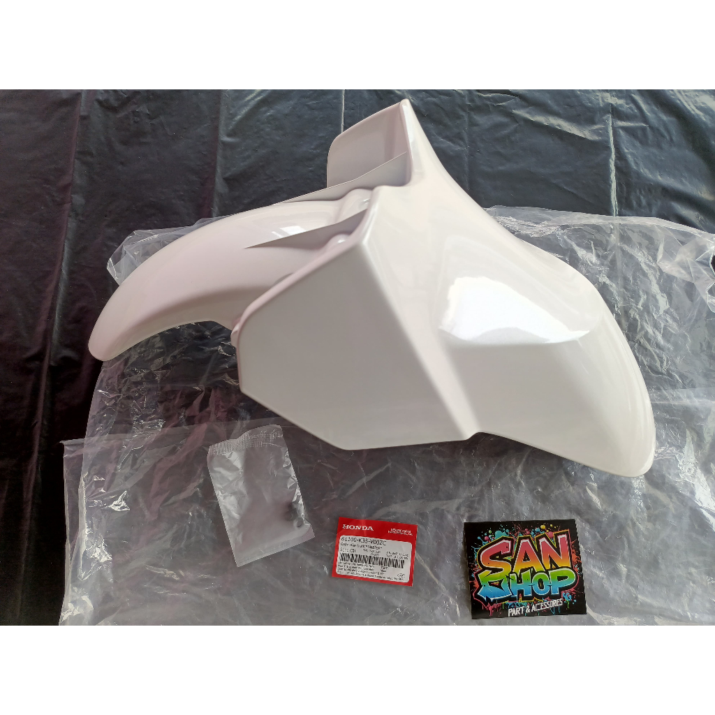 Spakbor Depan Honda PCX CBU 150 LED 2014-2017, Front Fender 61100K35V00ZC