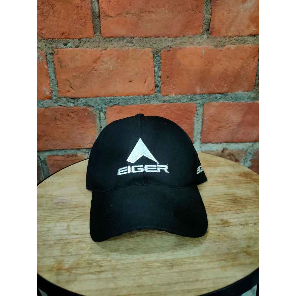 Topi Bordir Distro – Model Baseball Pria Wanita Logo EIGER