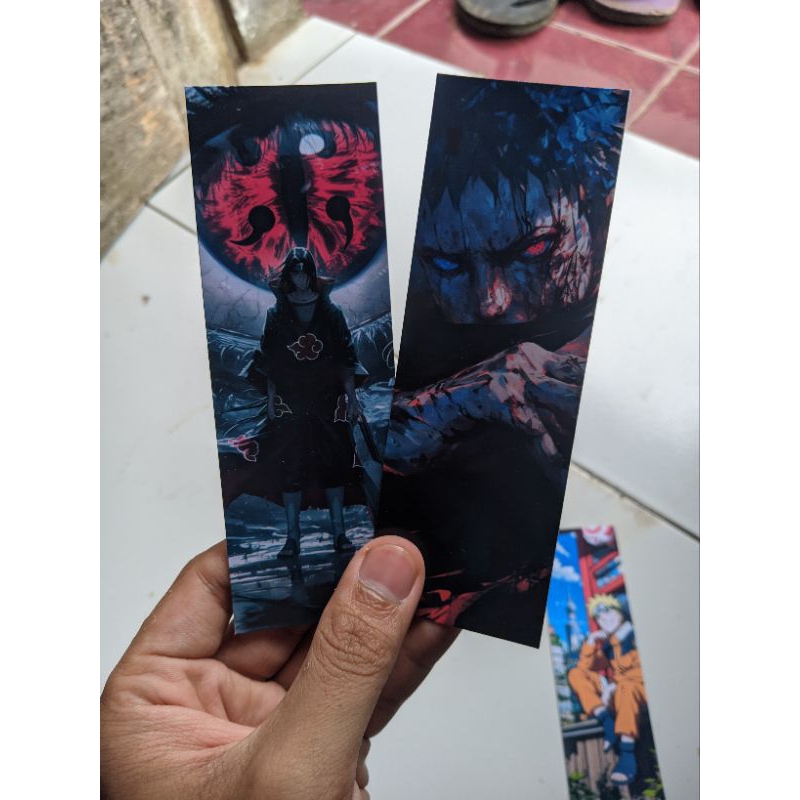 

[4 pcs] Pembatas Buku Anime (Bookmark)