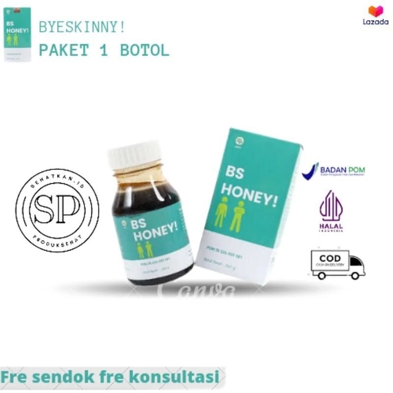 BYE SKINNY BS HONEY MADU ORIGINAL PENGGEMUK BADAN