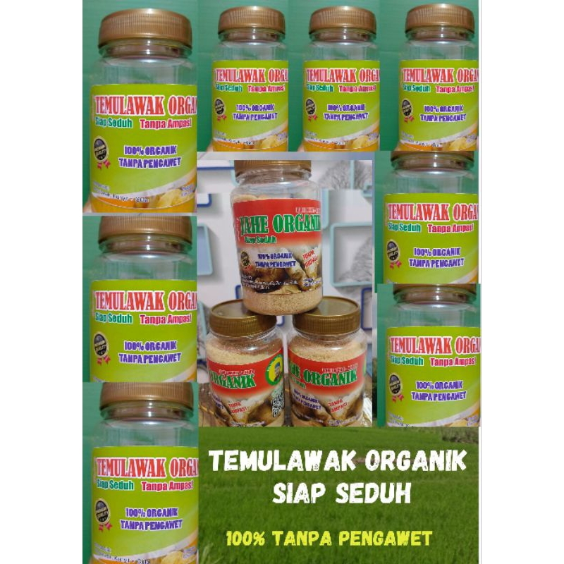 

Temulawak Organik Siap Seduh