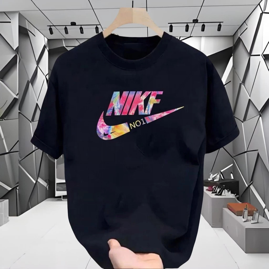 (COD)Outlets Nike Original Spot Fashion Tshirt Baju Kaos Katun 20S Boxy fit Kaos Pria dan Wanita Tsh