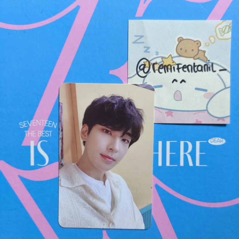 PHOTOCARD OFFICIAL WONWOO HENG:GARAE SEVENTEEN NET VER PC OFF SVT HENGGARAE WONU PC WW HENGGARAE NET