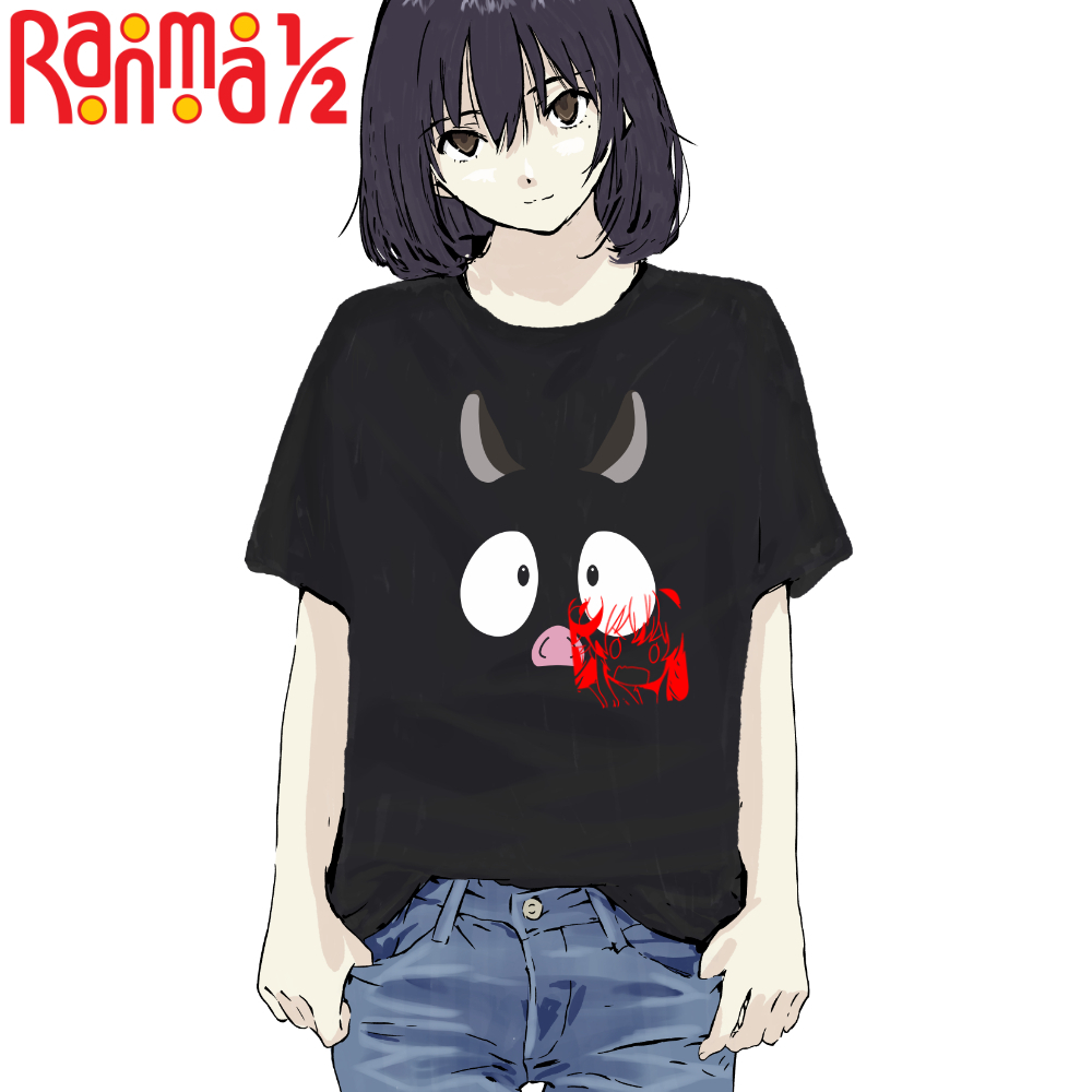 Kaos Ranma 1-2 P-chan & Genma [Ranma ½]