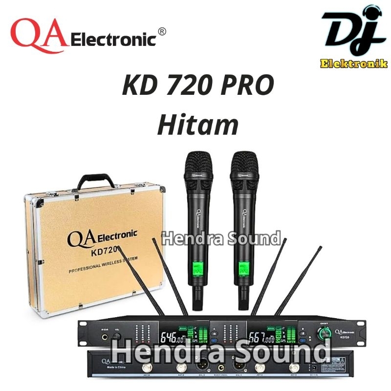 QA ELECTRONIC KD 720 PRO / KD720 PRO - Mic Wireless (2 Mic Hand) RDW