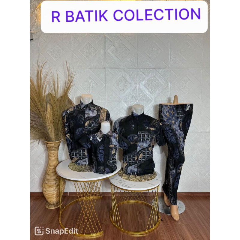 COUPLE BATIK KELUARGA/BATIK/BATIK MODEREN/BATIK WISUDA/BATIK PESTA/BATIK TERLARIS