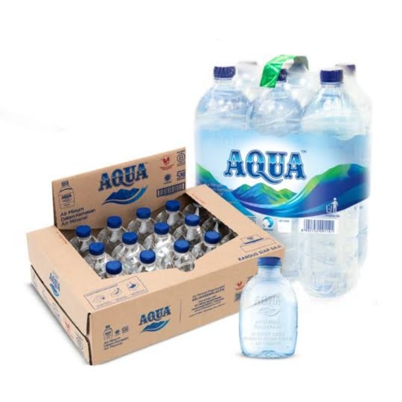 

Aqua botol 350ml