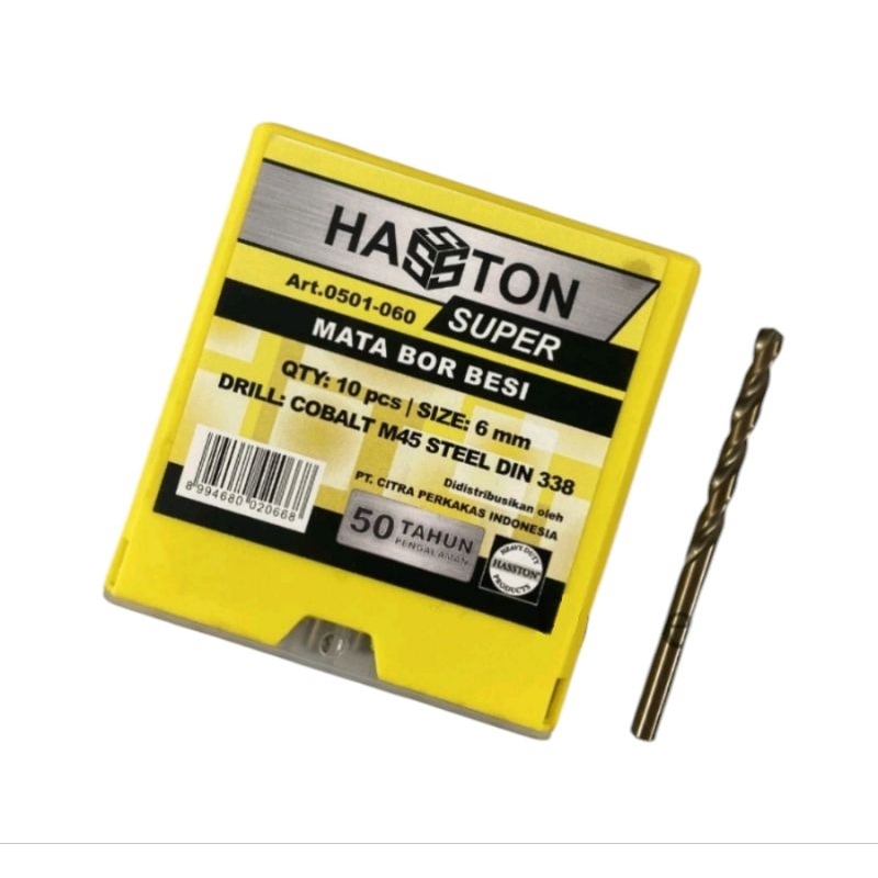 Mata Bor Besi 6 mm Hasston
