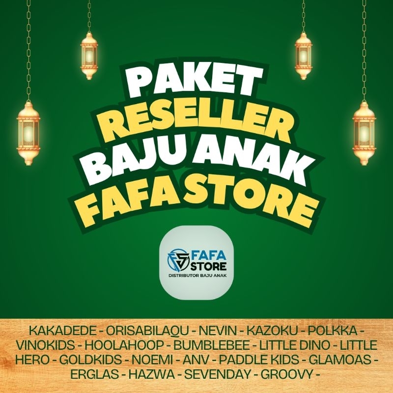 PAKET RESELER BAJU ANAK BRANDED