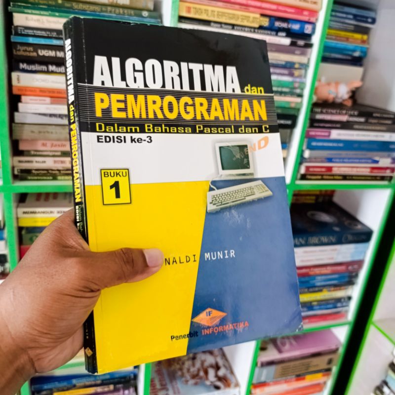 (ORI) buku algoritma dan pemrograman dalam bahasa Pascal dan C - Rinaldi Munir