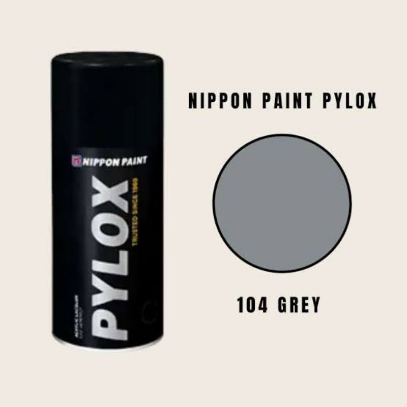 Cat Pilok Abu 104 Pylox Grey Nippon Paint