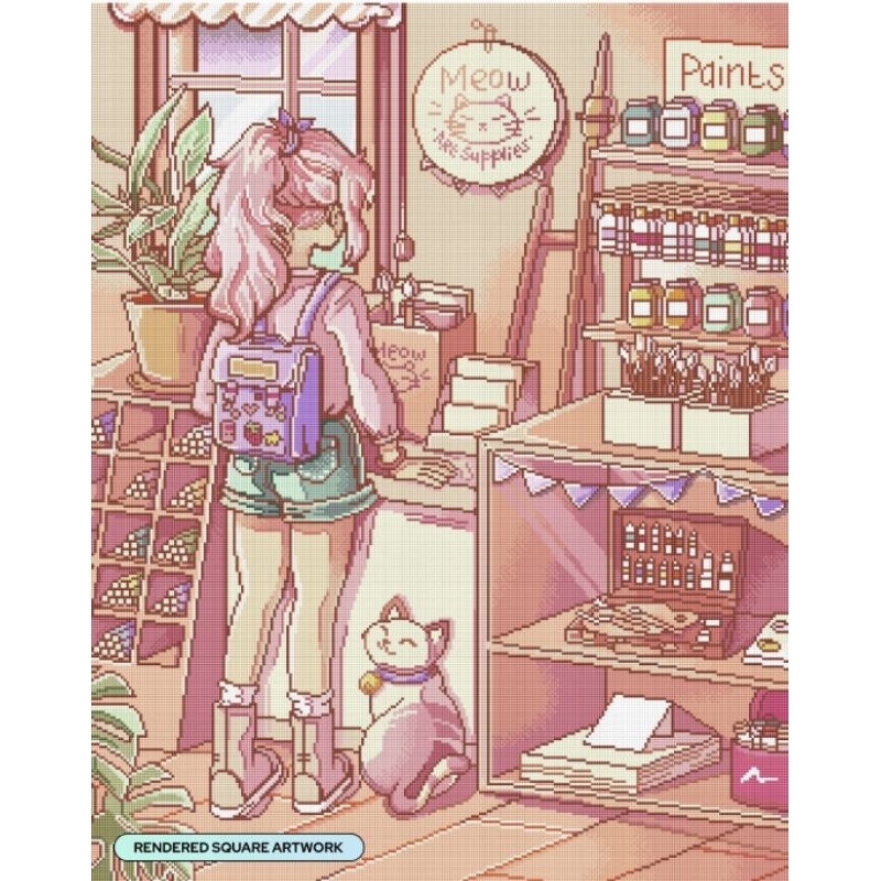 

Diamond Painting Art Shop original Diamond Art Club