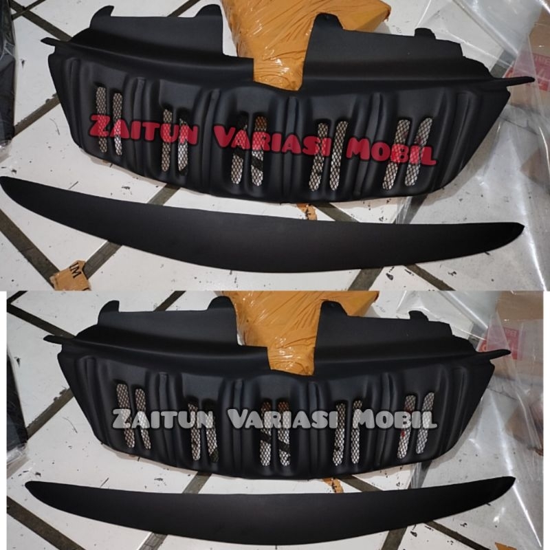 Front Grille | Grill Apollo Avanza Xenia 2006 2007 2008 2009 2010 2011 G/E/S Full Hitam Doff