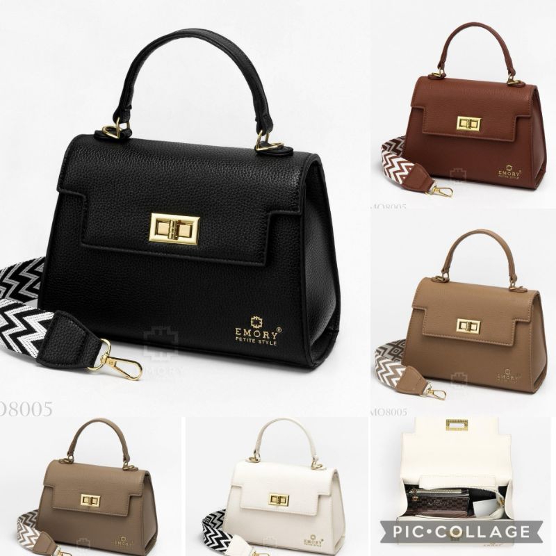 Emory Style Hazara  Series / Tas Fashion wanita / tas jinjing dan selempang wanita / tas kantor dan 