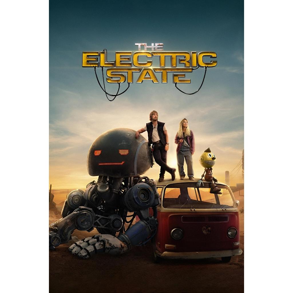 dvd kaset The Electric State (2025) oleh Millie Bobby Brown dan Chris Pratt