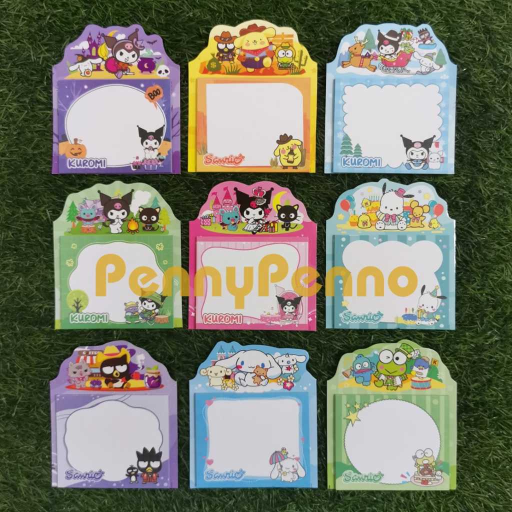 

Memo Pad DG Sanrio Labubu (10 Bungkus)