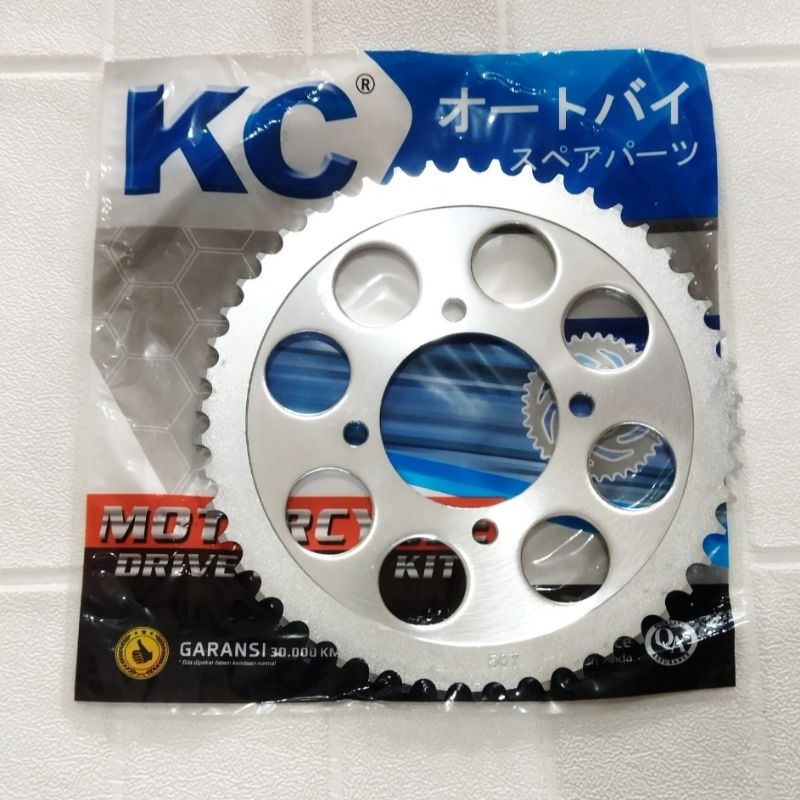 Gear Belakang Gir 428 50T Vega ZR RR Force Fi Injeksi Jupiter Z New Robot Z1