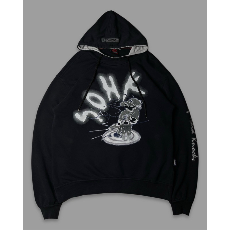 HOODIE SCHOOL OF HARD KNOCKS DJ RARE FIND - HOODIE SOHK - JNCO