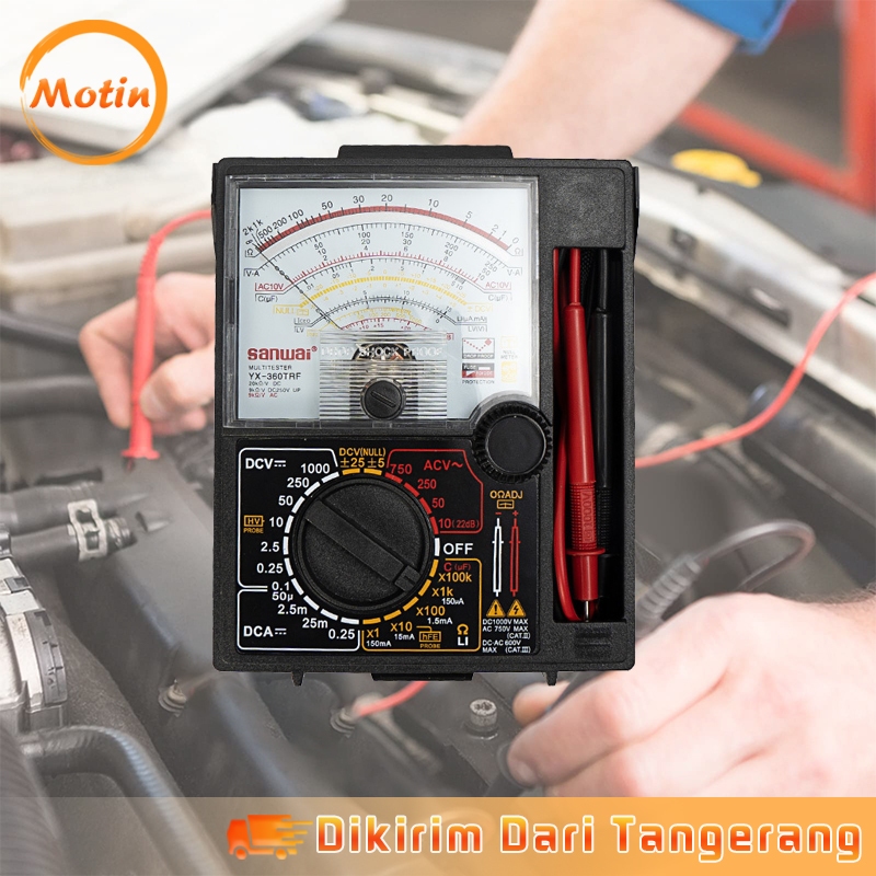 Avometer Analog YX360TRF Tester Multitester Analog Alat Pengajaran Listrik