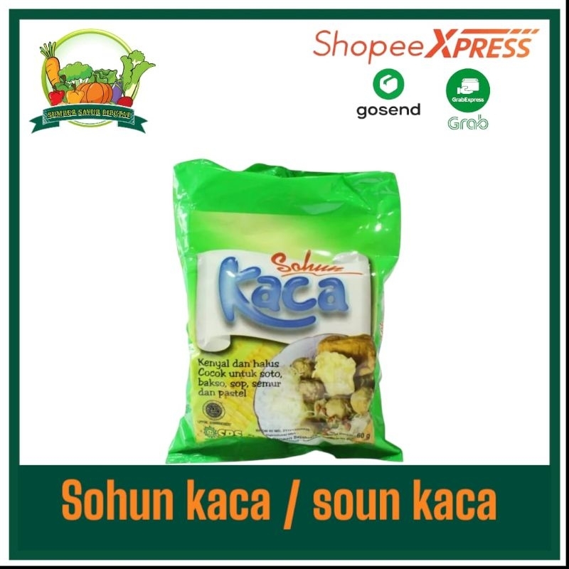 

sohun kaca / soun kaca 50 gram - KIRIM INSTAN