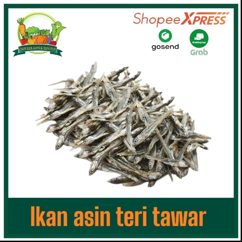 

Ikan asin teri tawar - KIRIM INSTAN
