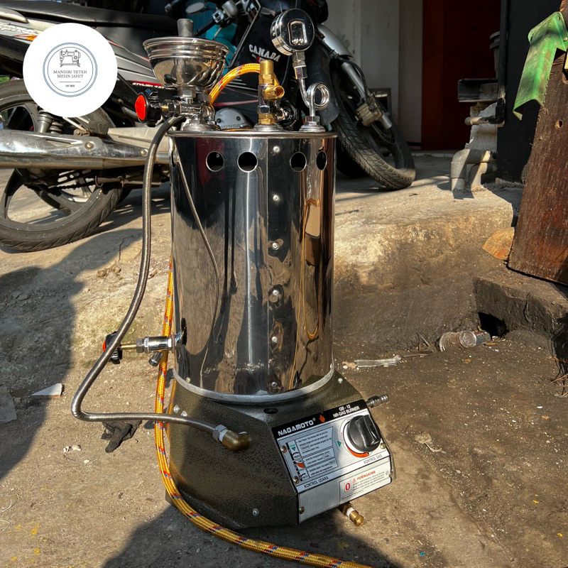 TABUNG GOSOKAN UAP/BOILER/SETRIKA OTOMATIS NAGAMOTO 10 LITER 12-GB NEW (BARU)