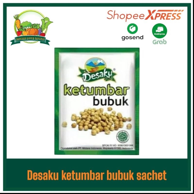 

Desaku ketumbar bubuk 1 sachet - KIRIM INSTAN