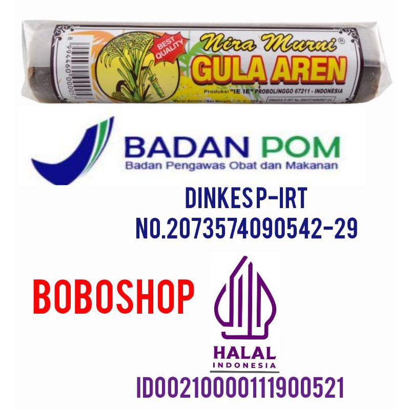

GULA AREN IE IE NIRA MURNI 300 GRAM