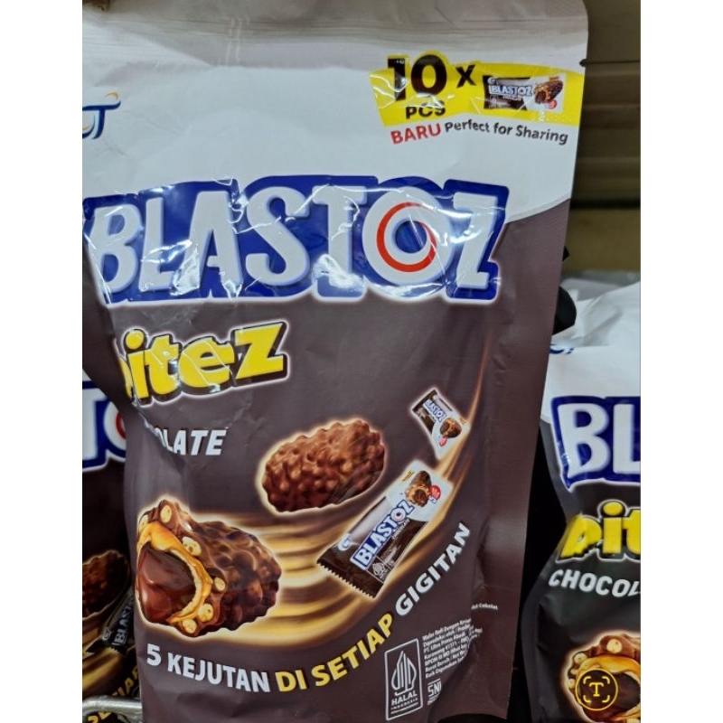 

Blastoz Bites Coklat, enak, krunchieee 10pcs