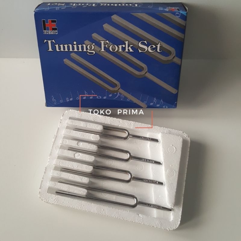 Garputala Garpu Tala Medis Tuning Fork Set Isi 4