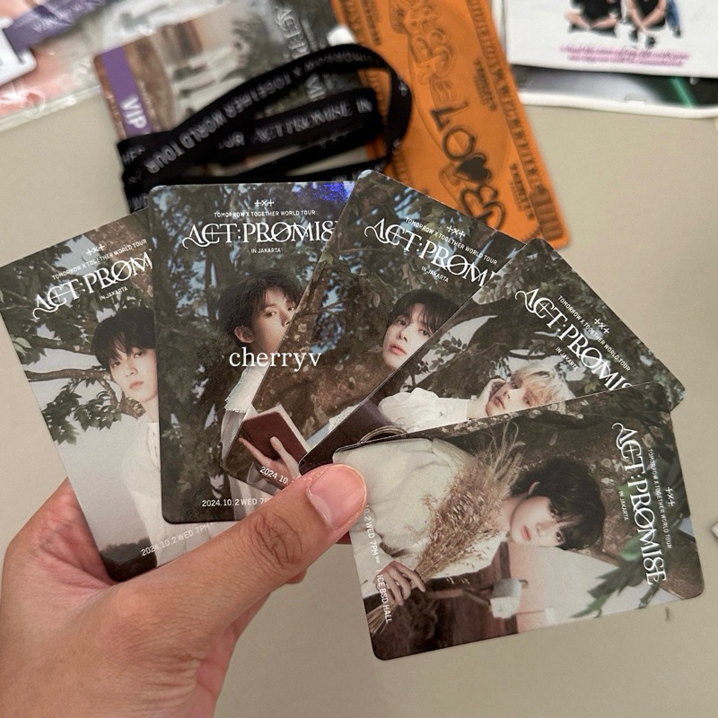 PC TXT Act Promise Jakarta (Benefit VIP) - Take all member (Soobin, Yeonjun, Taehyun, Beomgyu, Hueni