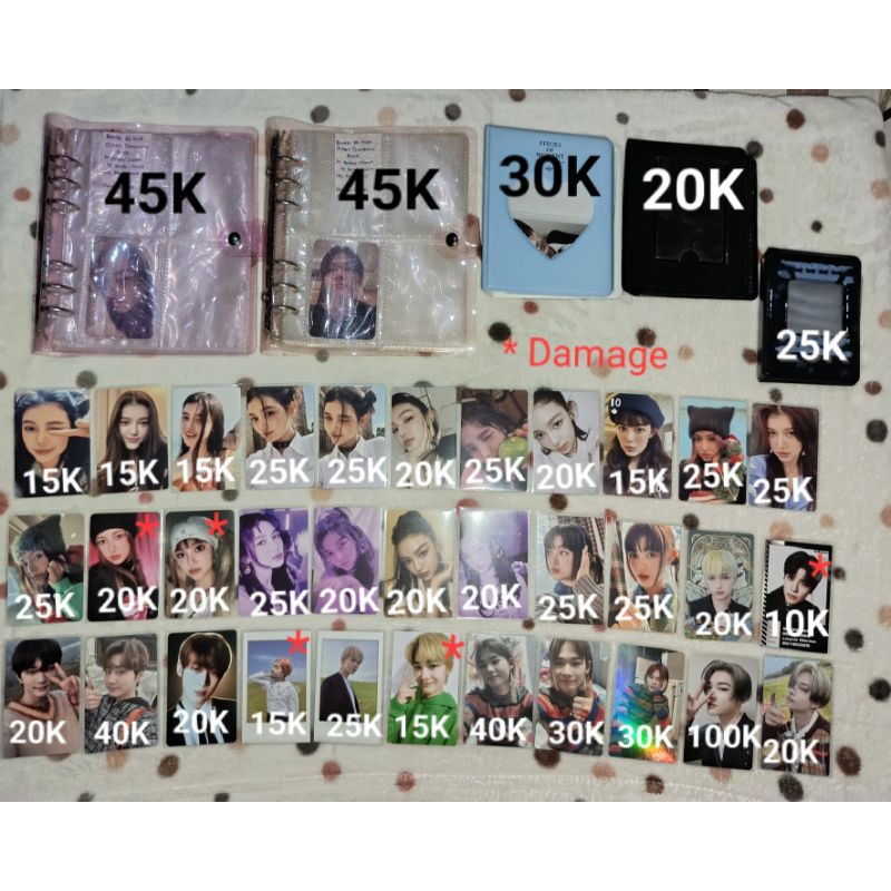 Binder A6 Wide + Sleeve 4P double, Kolbuk 1P 2P Preloved