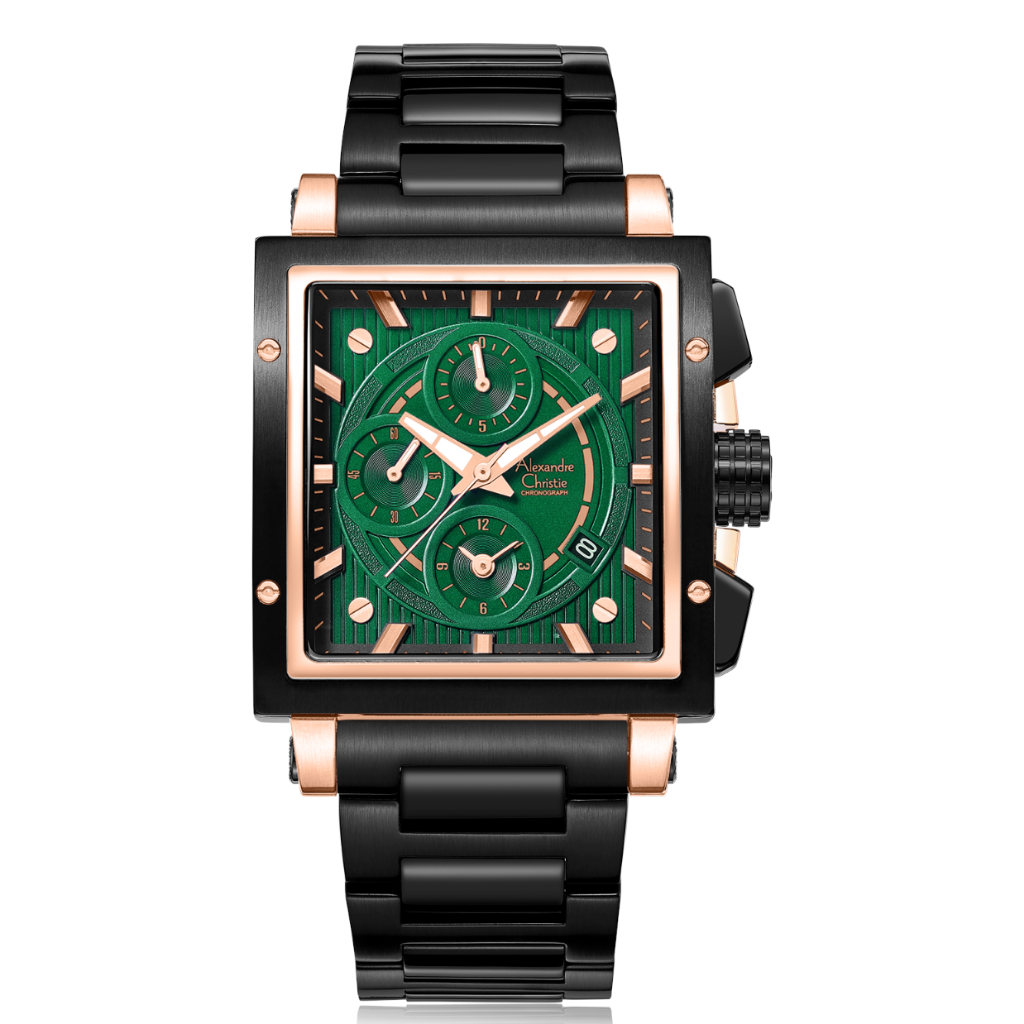 Alexandre Christie 6182 GCBBRGN Jam Tangan Pria