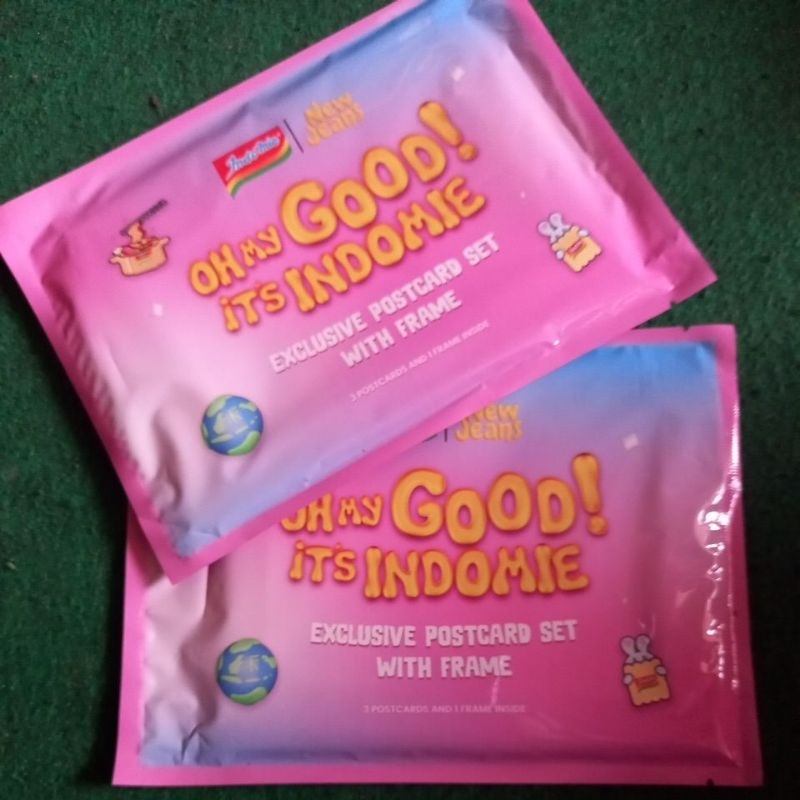 

postcard new jeans indomie