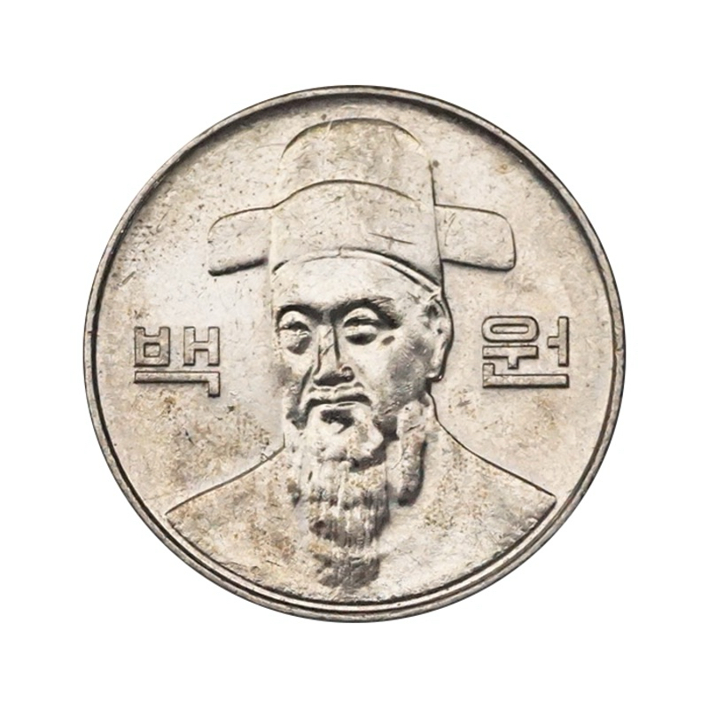🇰🇷 ₩ KOIN MATA UANG KOREA 100 WON - 100원