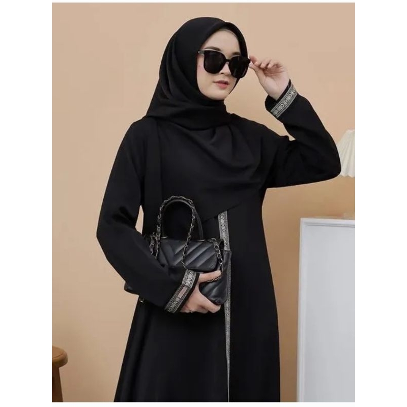 Gamis Abaya Hitam/Gamis Abaya Kekinian/Gamis Abaya turkey