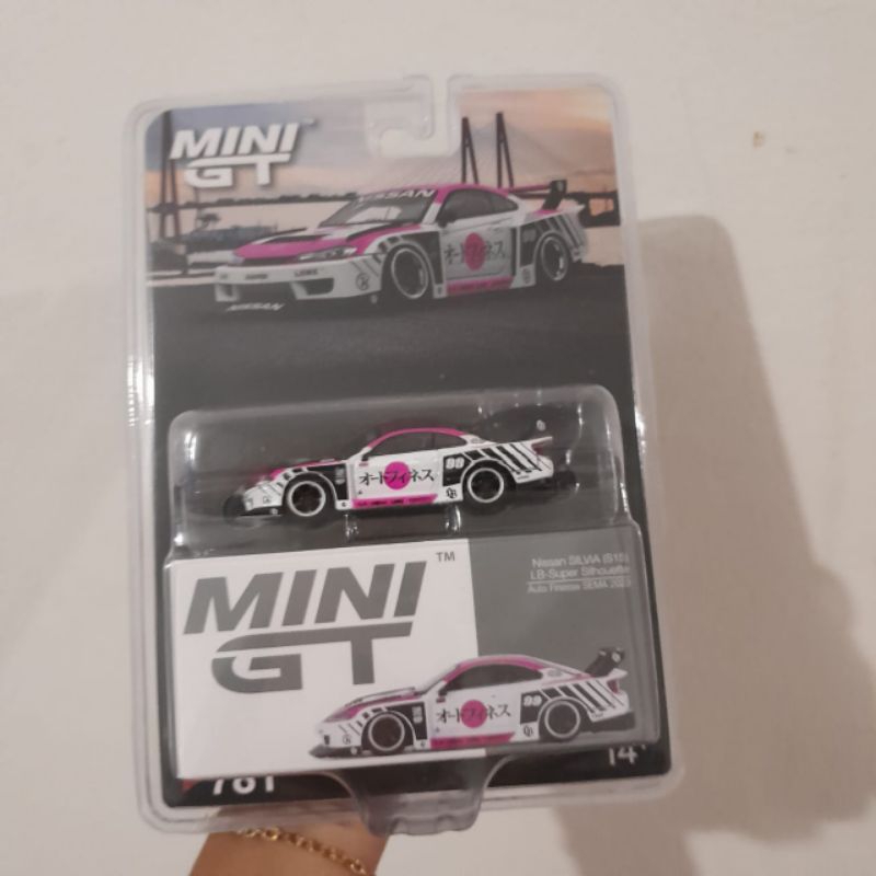 mini gt s15 pink Lbwk Blister