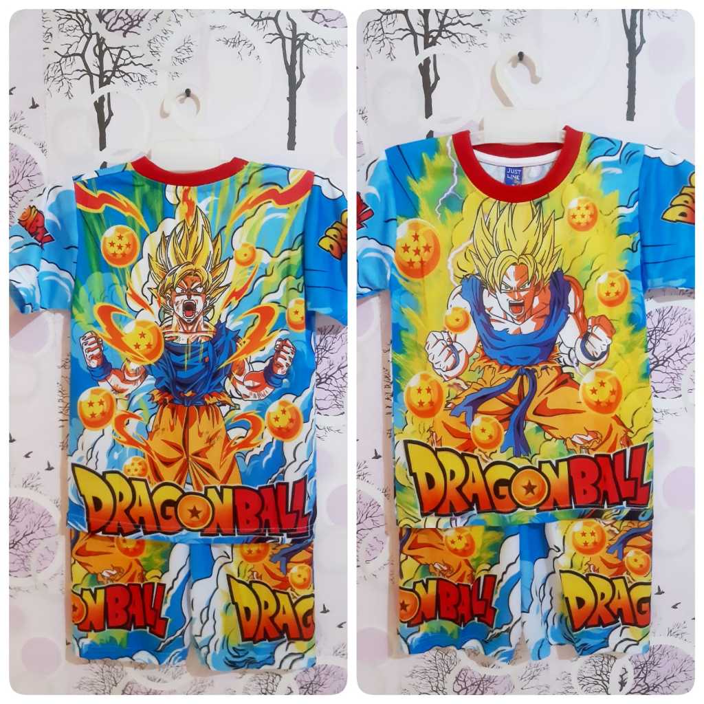 setelan dragon anak  | setelan dragon ball anak | BAJU DRAGON BALL ANAK LAKI LAKI | BAJU NARUTO ANAK