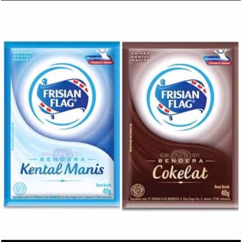 

susu kental manis frisian flag 40 gr(1 pack isi 5 pcs)