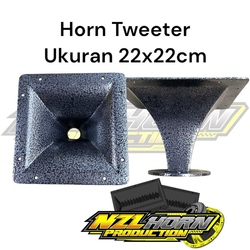 Horn Tweeter Ukuran 22x22cm / Corong Tweeter Ukuran 22x22cm