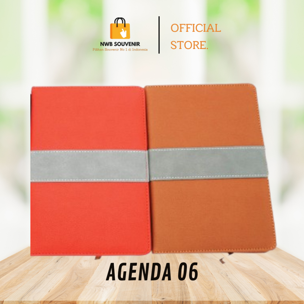 

NWB Souvenir Agenda 06 Notebook Leather - Buku Tulis catatan Notepad