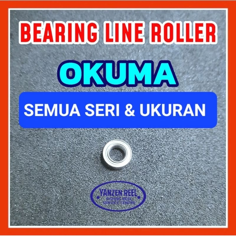 BEARING KHUSUS BAGIAN ROLLER REEL OKUMA  / Bearing / Laker / Bantalan roda / Mini bearing / stainles