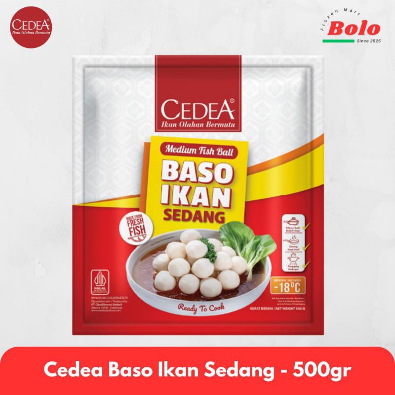 

Cedea Bakso Ikan Sedang 500gr