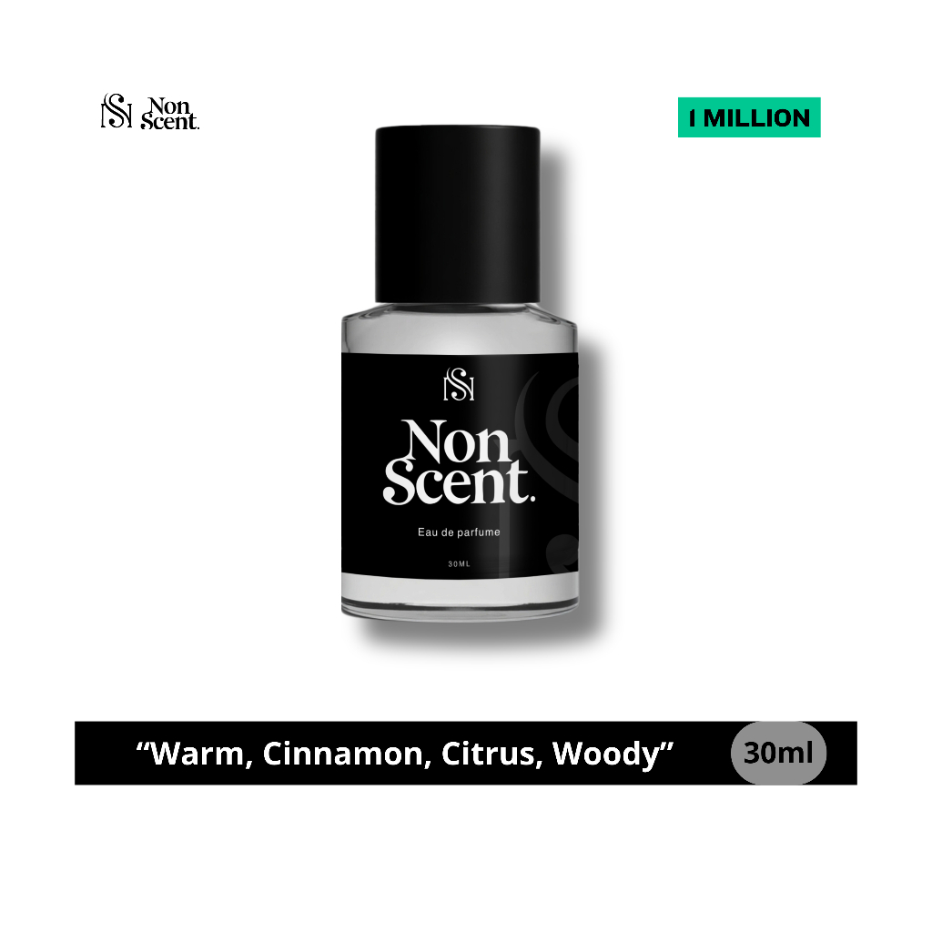 Parfum 1 Million Lucky Pria Wanita Premium Tahan Lama 30ml, 50ml, Inspired Parfume by Nonscent Parfu