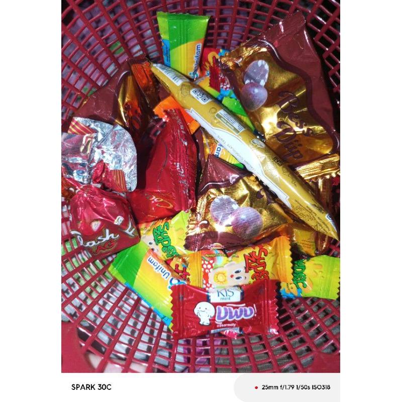

Snack permen mix 1 toples cuma 10k aja