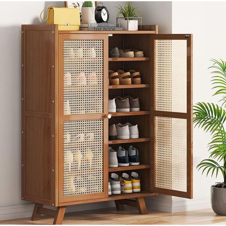 Tempat Duduk Serbaguna Bisa Dikirim Ke [ Binjai ] Lemari sepatu kayu minimalis | Furniture penyimpan